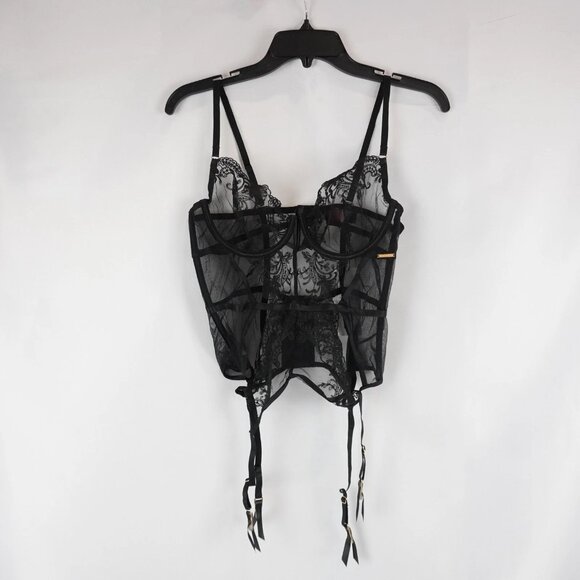 Bluebella Marseille Wired Lace Basque Corset Lingerie Top Bra Sexy Feminine - Picture 10 of 10